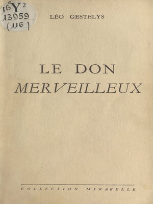 cover image of Le don merveilleux